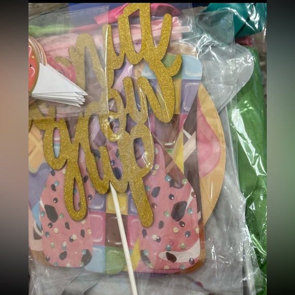 Donut Grow Up Birthday Decor Set - Picture 4 of 4